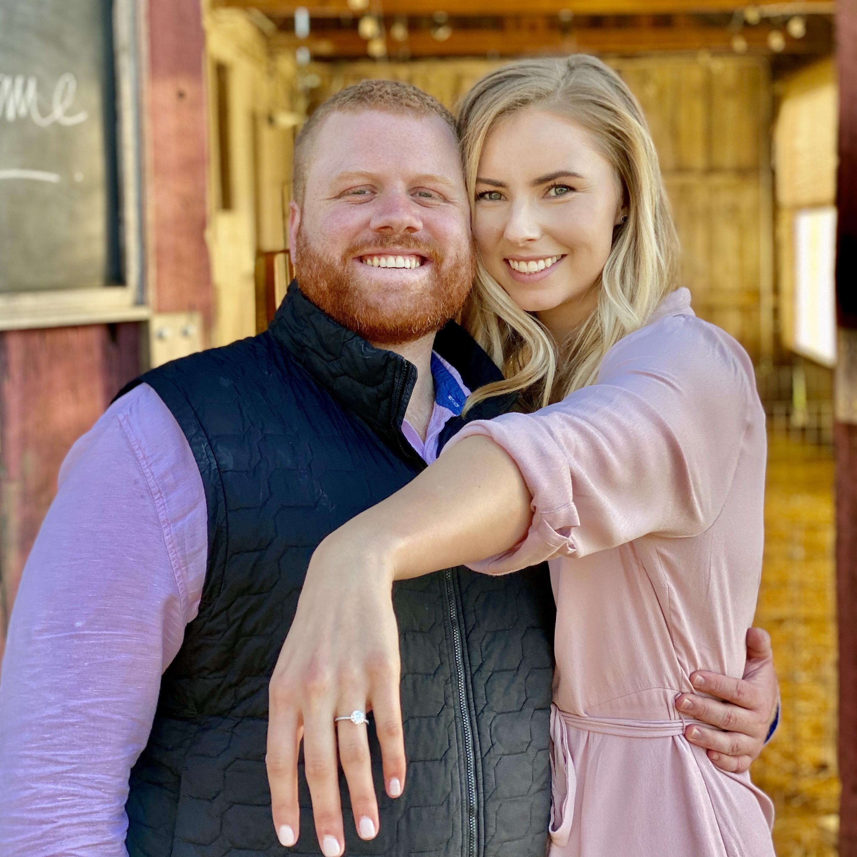 The day we got engaged! May 12, 2020