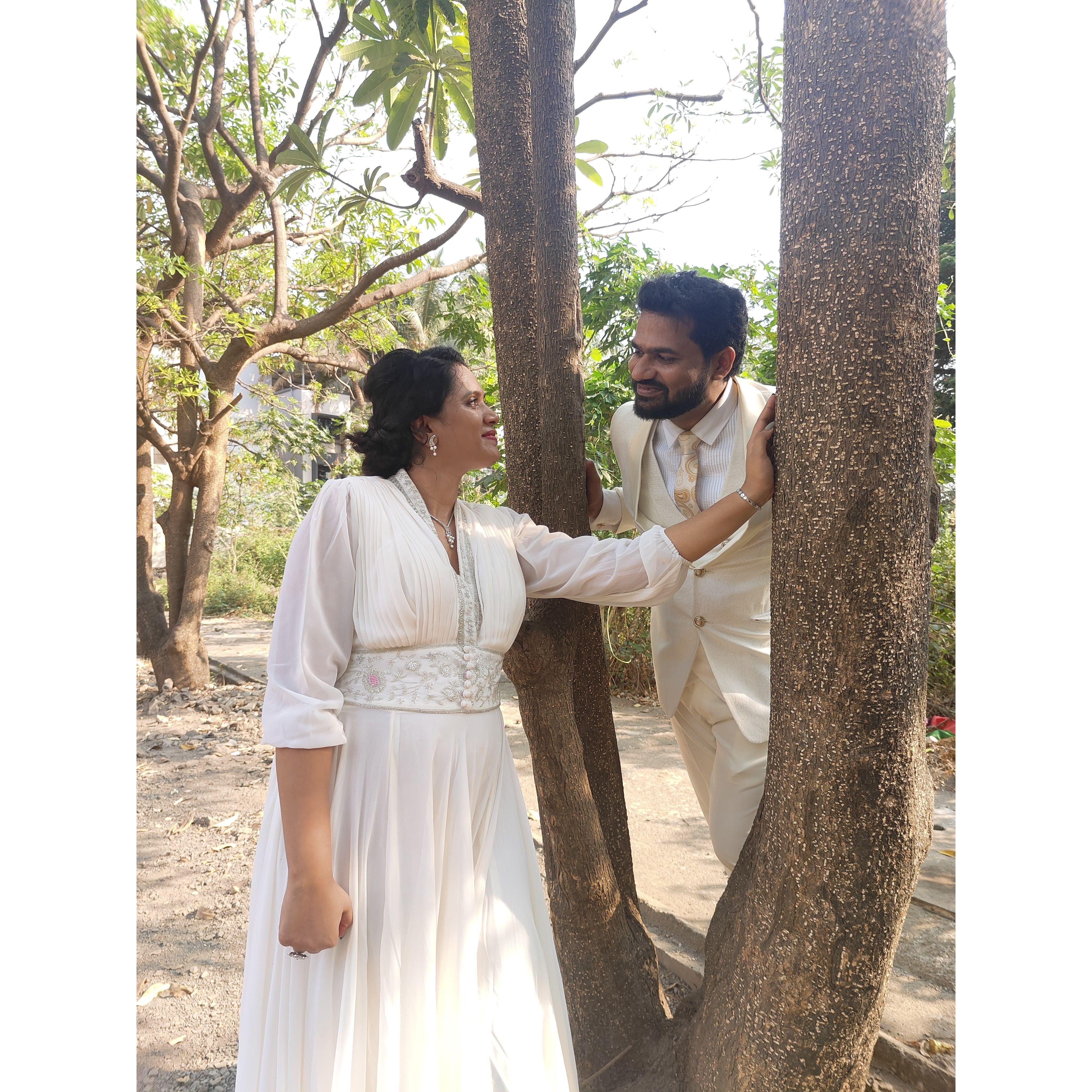 Caught in a moment of pure joy, as we shared our dreams for the future