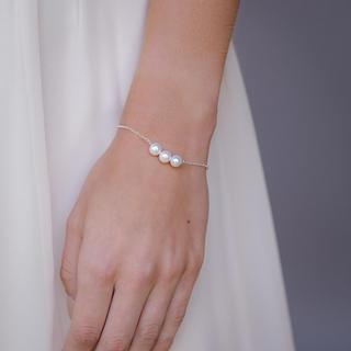 Three Pearl Bracelet