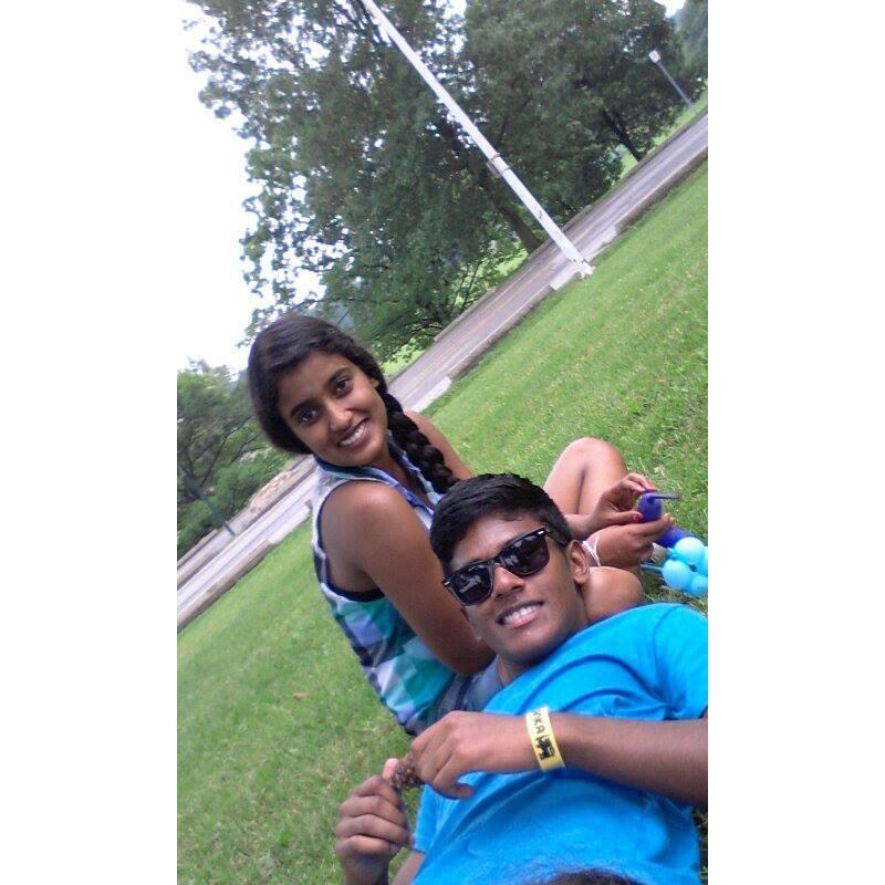 One of our first photos together (June 2013)