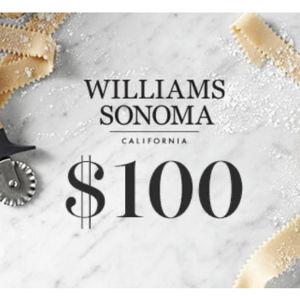 Williams Sonoma Gift Card - $100