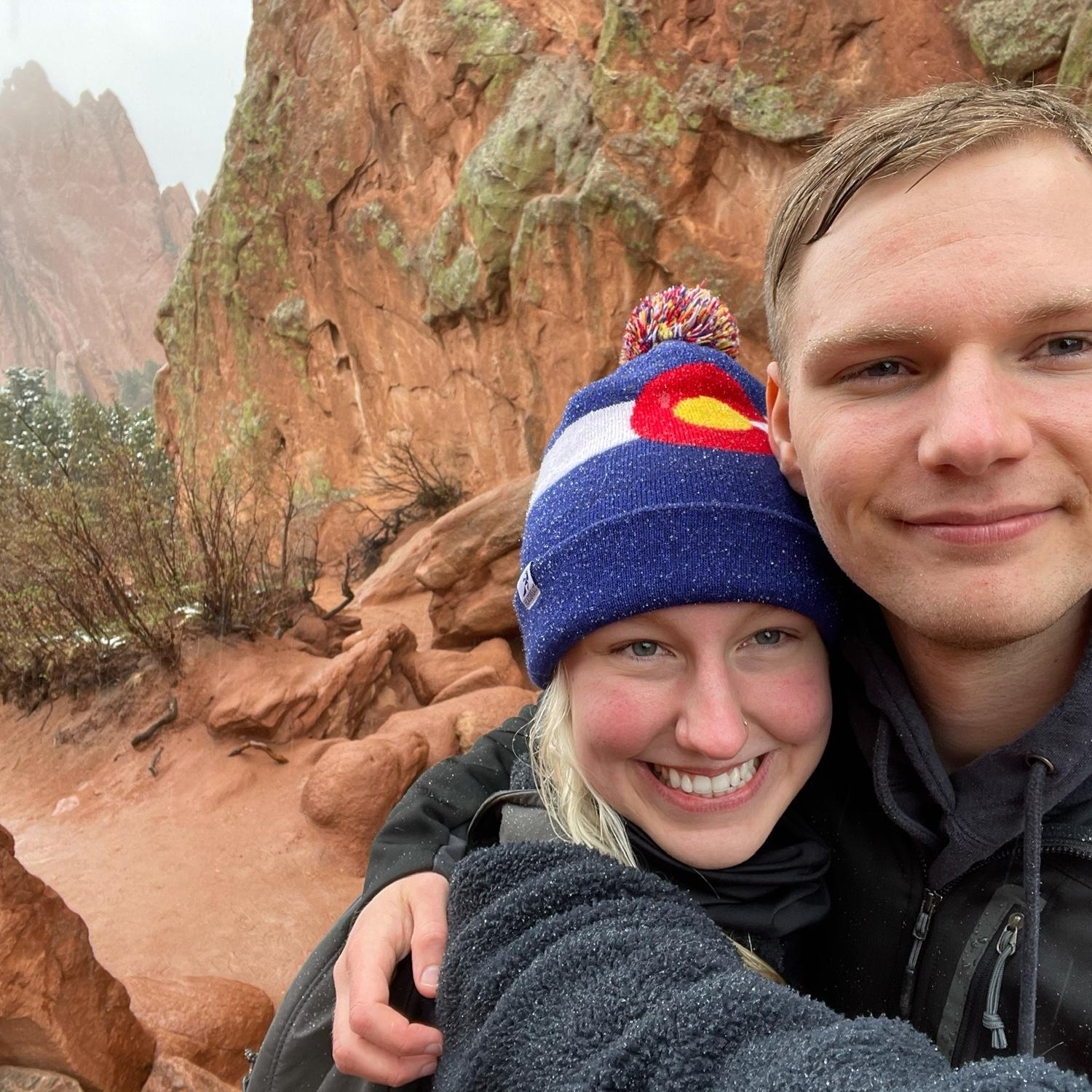 Our first time visiting Colorado Springs, Colorado together!