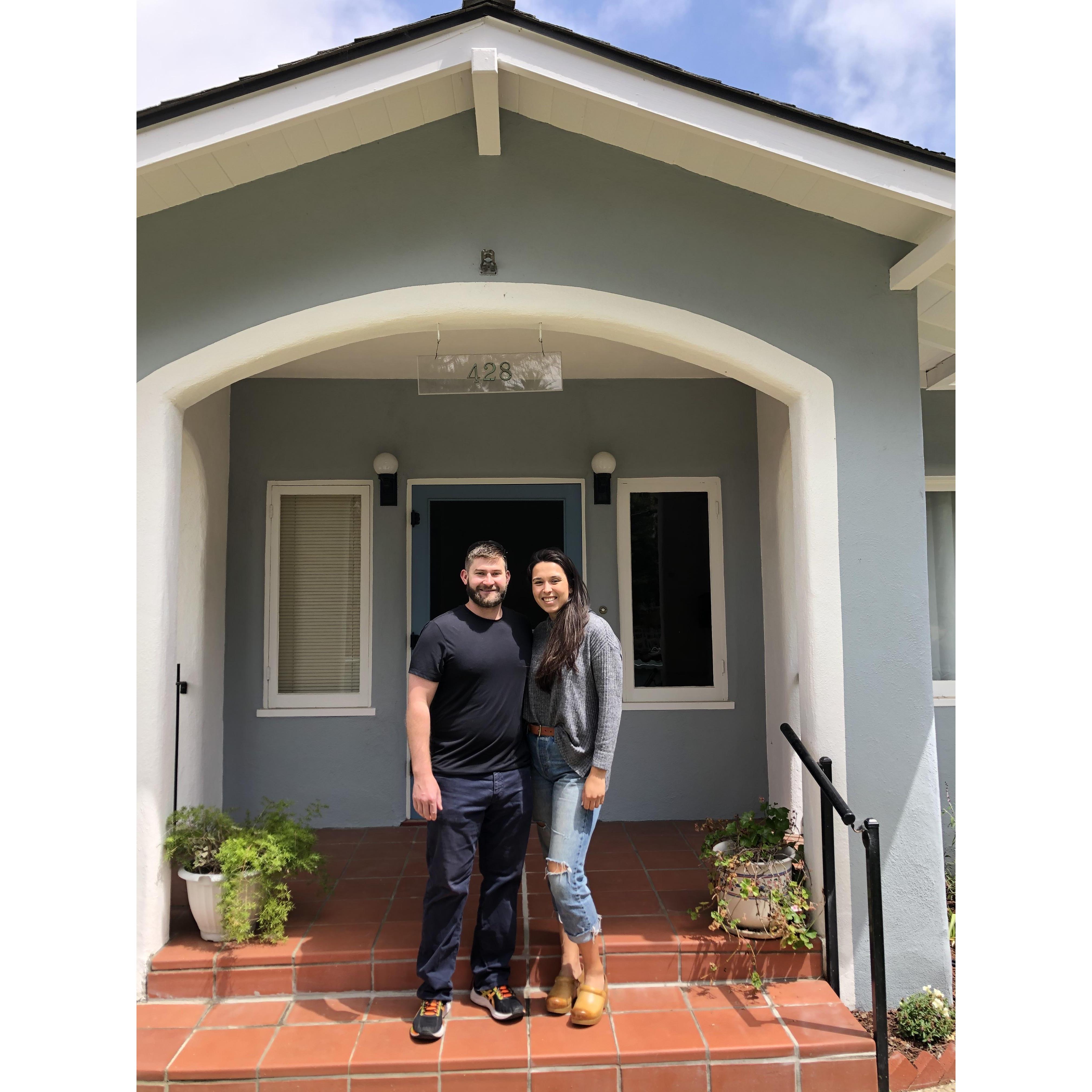Closing Day at the new house