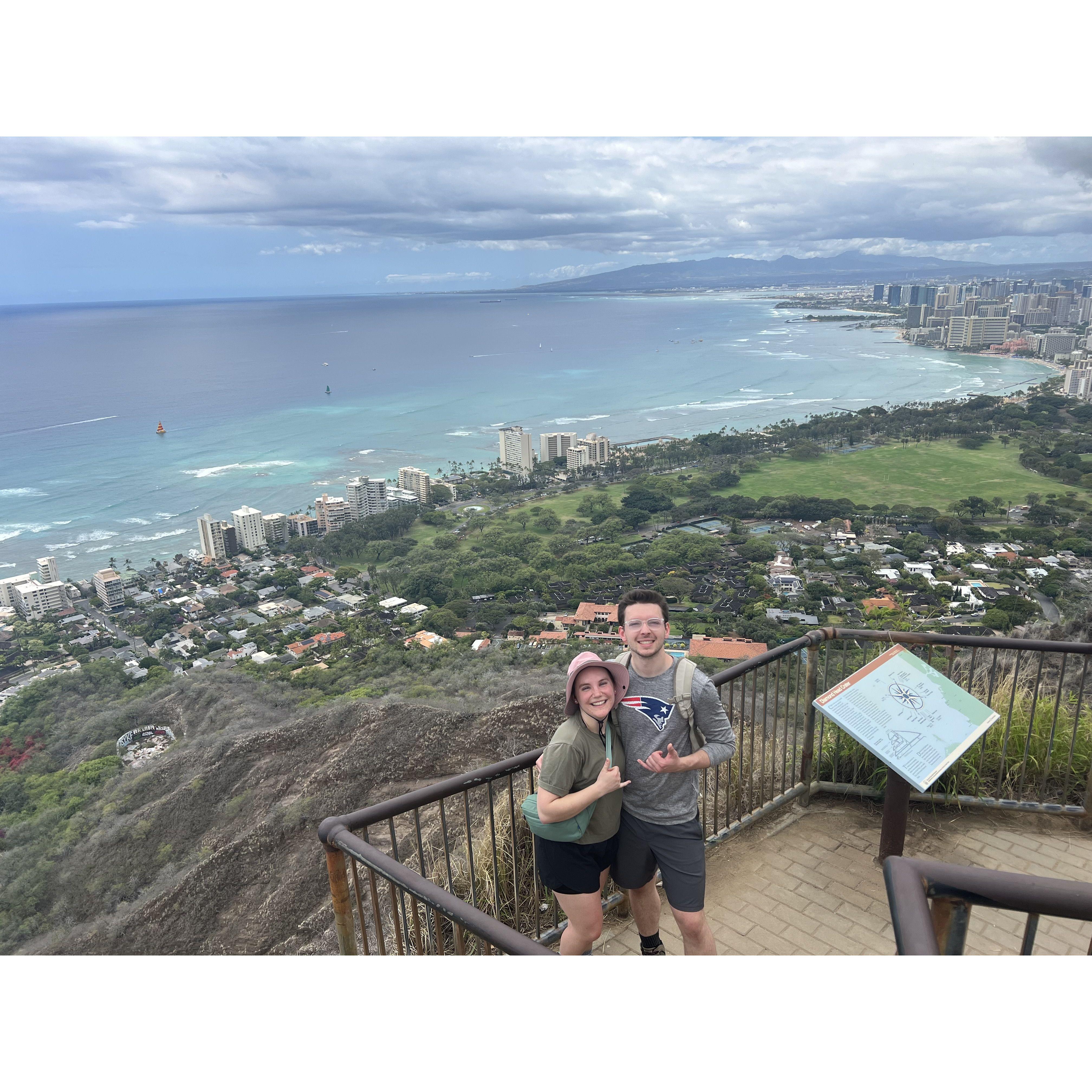Diamond Head, Honolulu, HI
The first day of the trip!