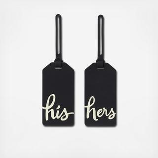 Two of a Kind Luggage Tag Set