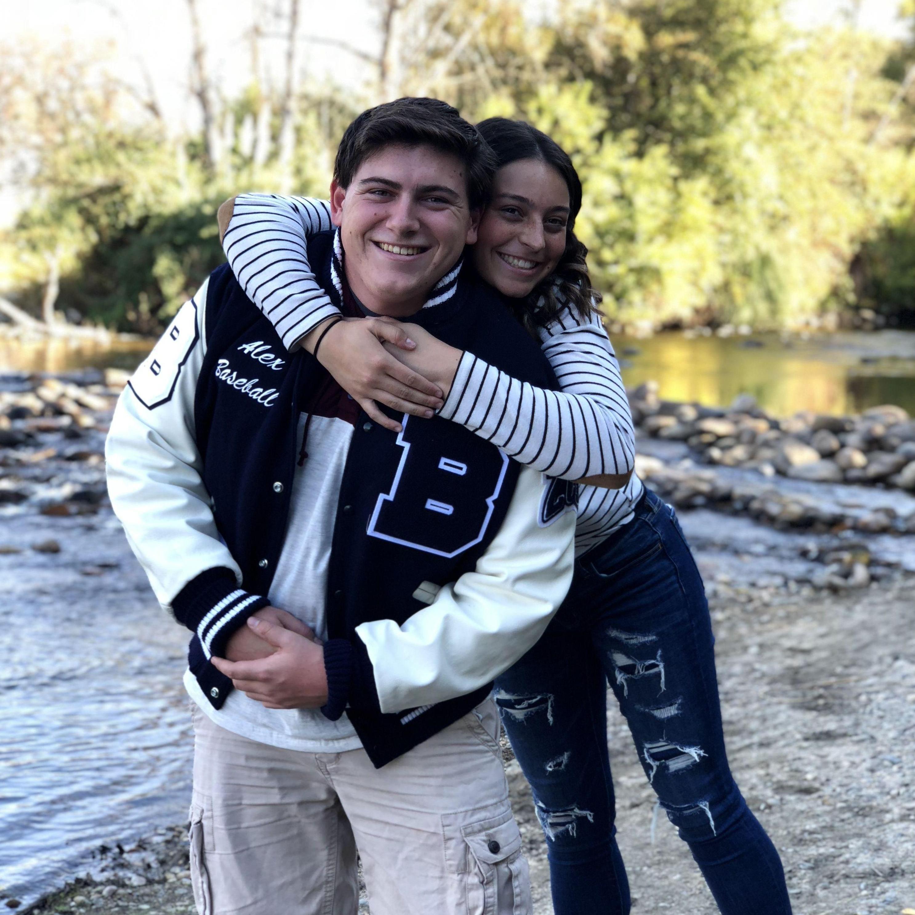 Our first picture together EVER! October 2018