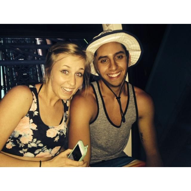 April 2014: The day after we met, Spring Break in Myrtle Beach