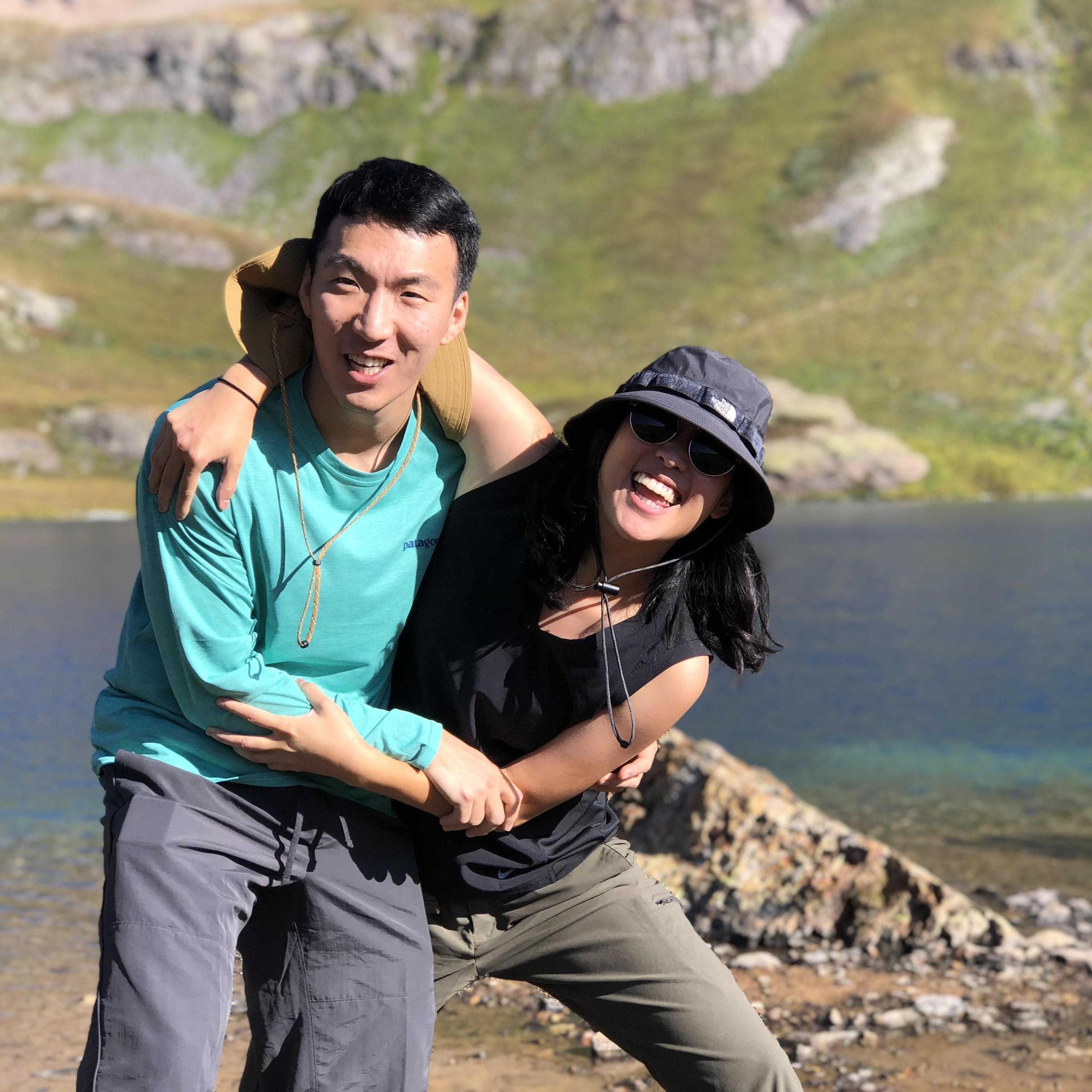 Before Joseph proposed at Ice Lake, Cindy ate hot Cheetos.