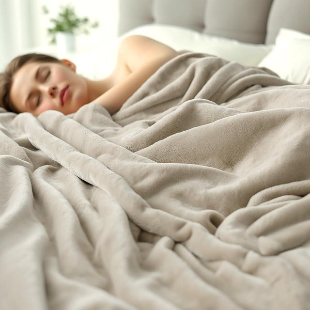 Bedsure Fleece King Size Blanket for Bed - Warm, Cozy, Soft & Thick Blanket for Winter, Heavy 500Gsm Anti-Static Design, Ideal for Couch & Sofa, Linen, 108x90 Inch