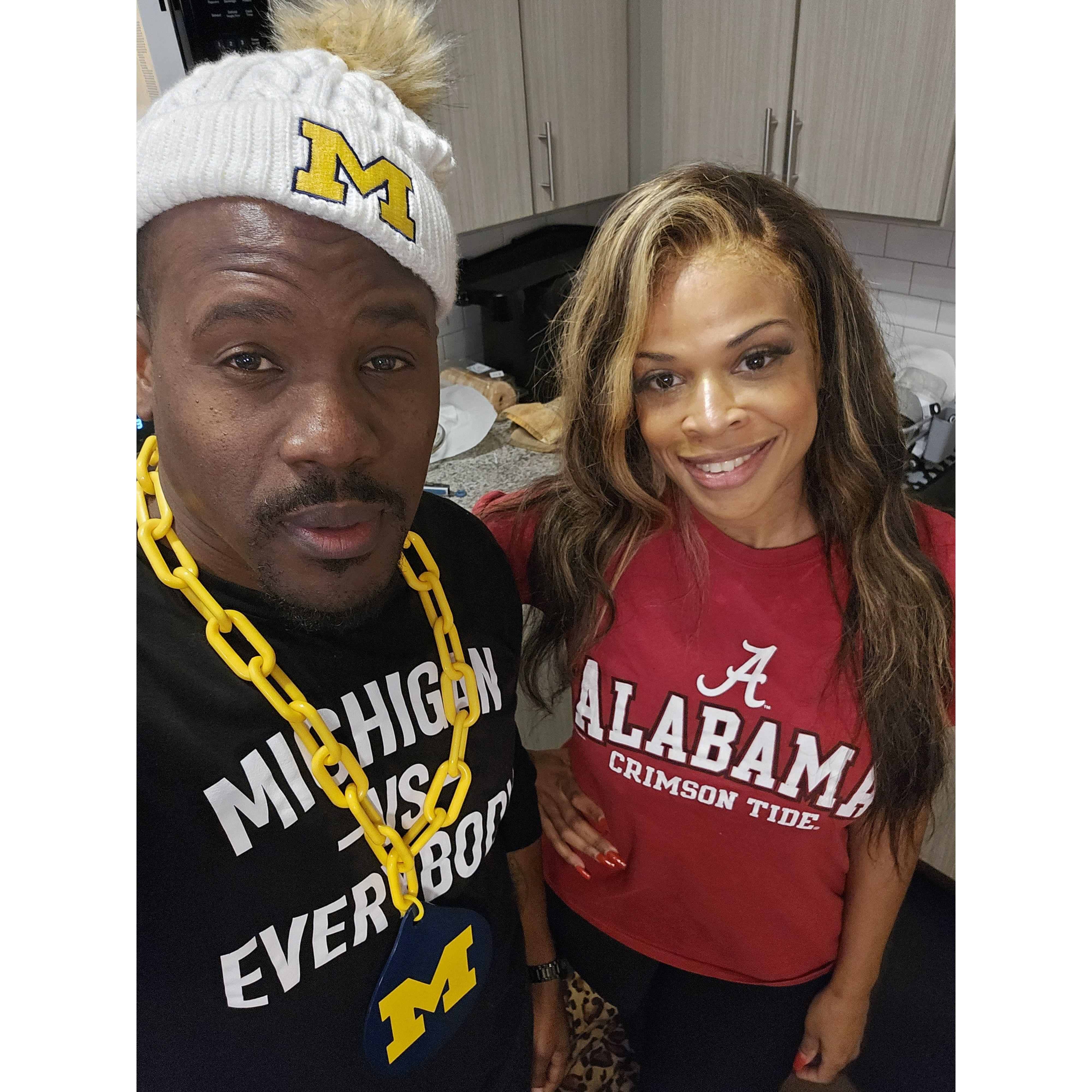 "House Divided" Go Blue vs Roll Tide