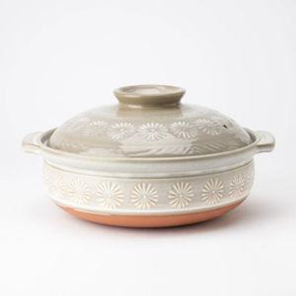 Mishima Donabe Japanese Clay Pot