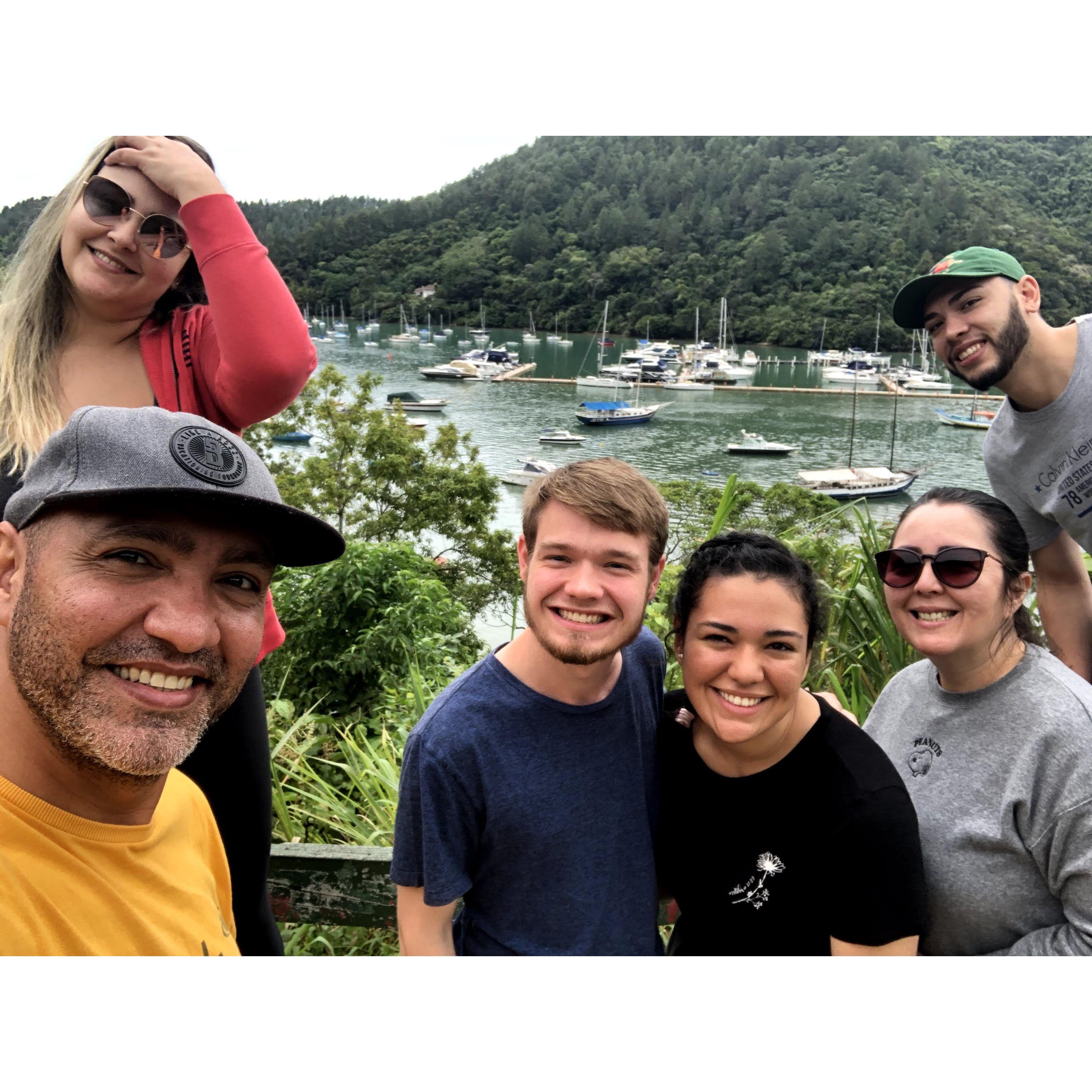 visiting one of our favorite spots in Ubatuba!