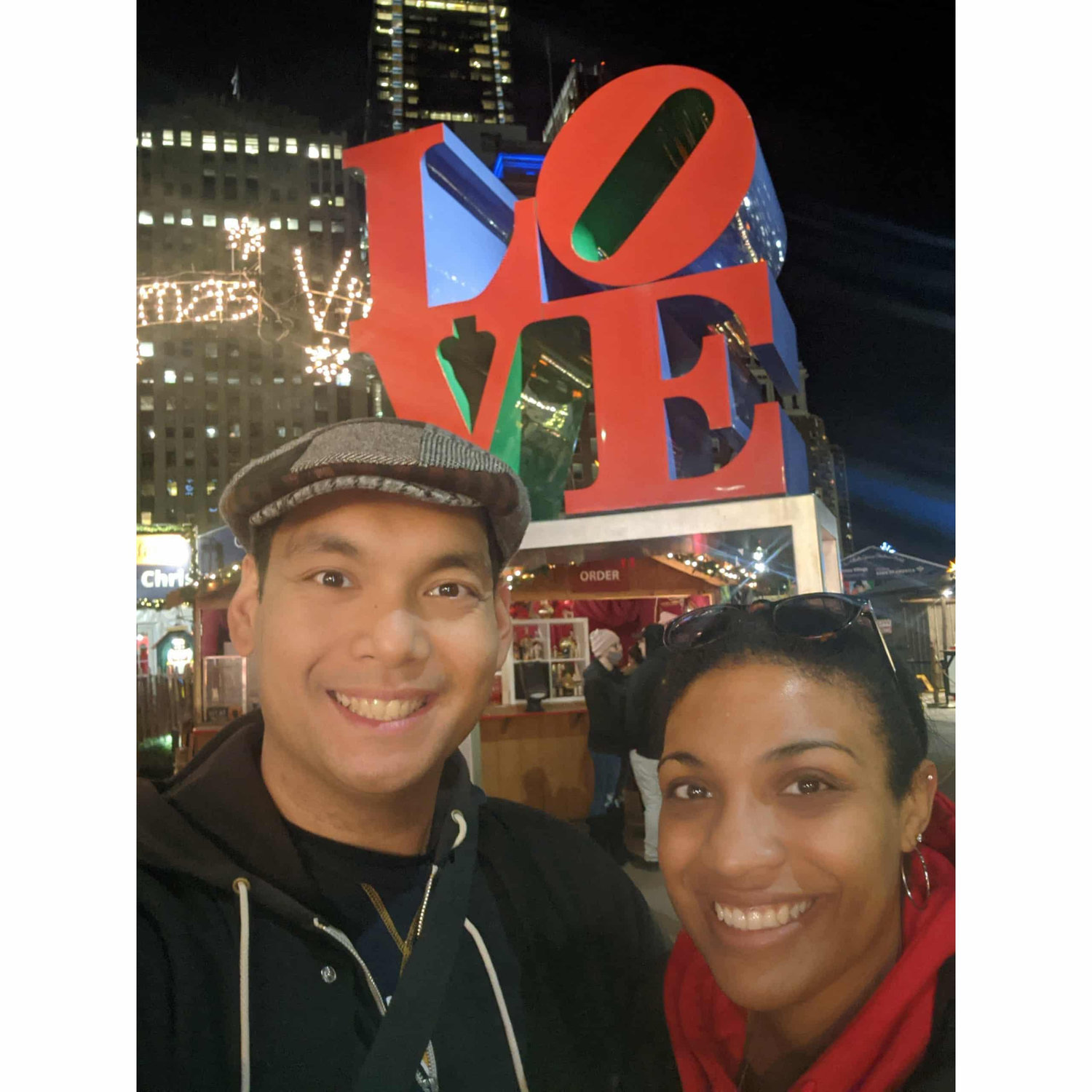 In the City of Brotherly LOVE during the holidays!