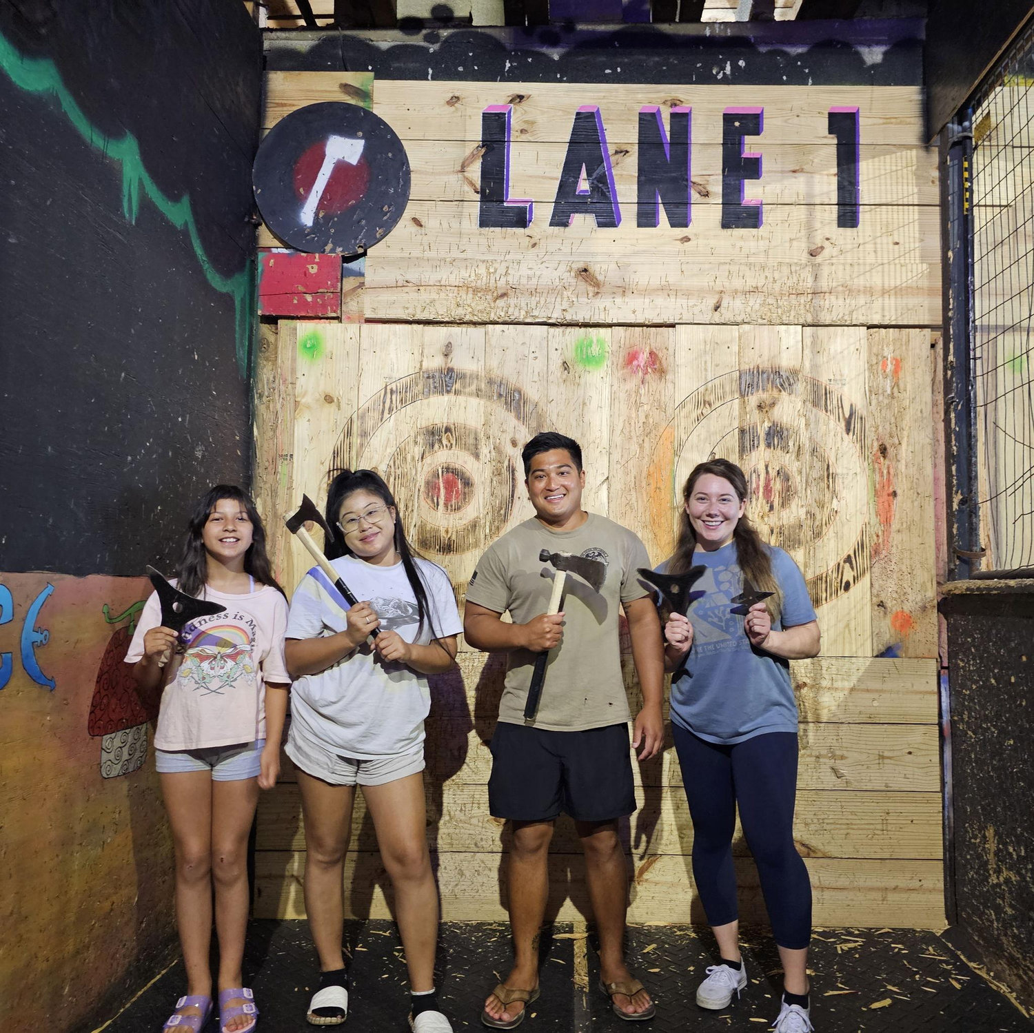 Axe throwing