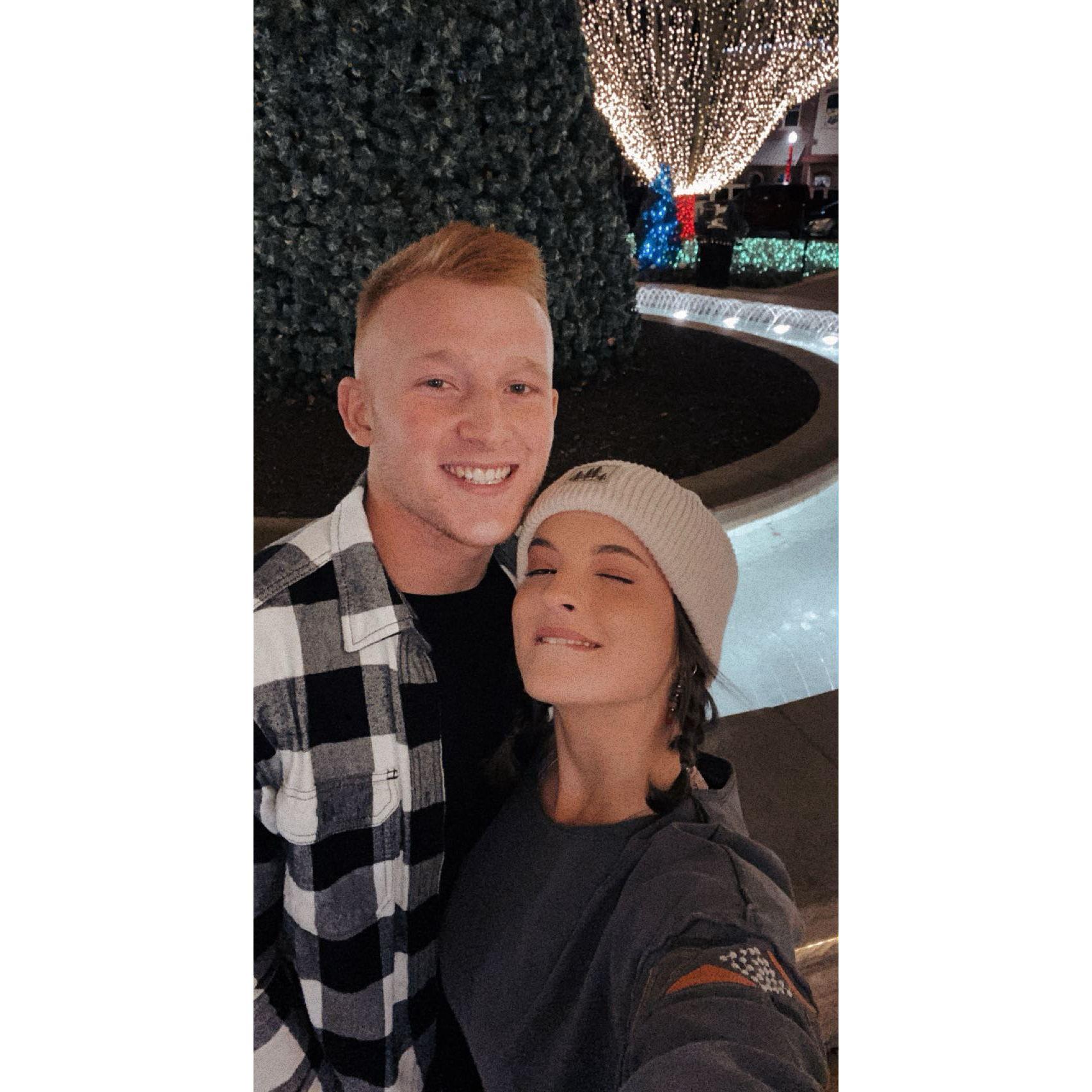 Our first date, December 8th 2021