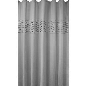 Southern Living Pleated Linen & Cotton Shower Curtain