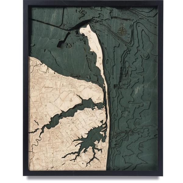 Rumson/Fair Haven/Red Bank/ Little Silver Wood Map