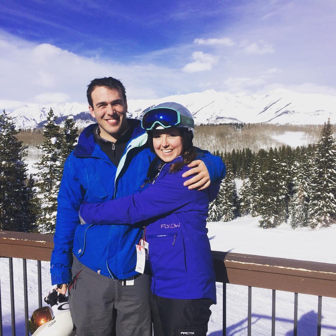 Skiing at Crested Butte, CO