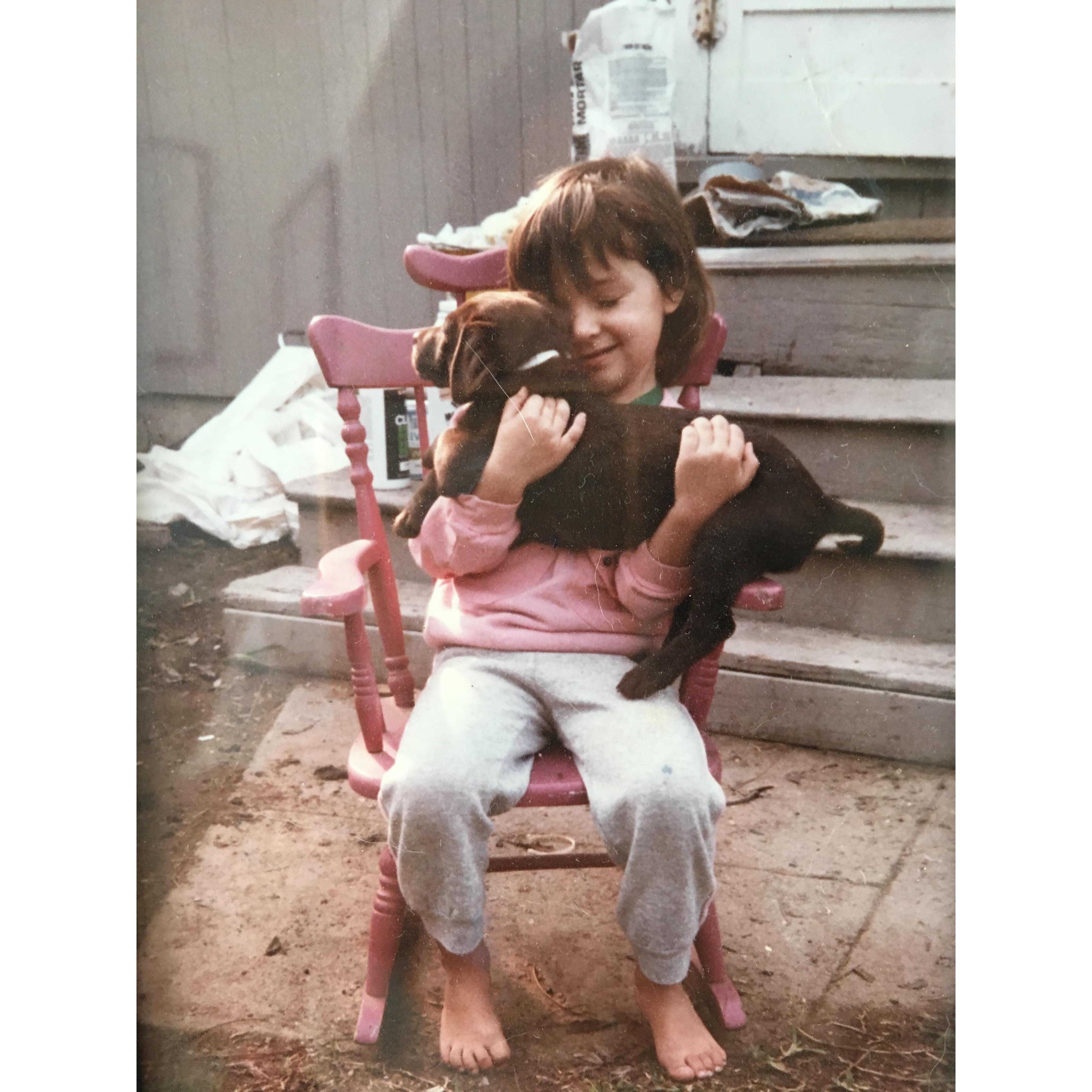 Tati and Toba; Los Angeles, 1986