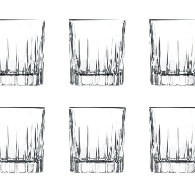 Barski Shot Glass - Set of 6 - Glasses - Crystal Glass - Beautifully Designed - Use it for - Shot - Vodka - Liquor - Cordial - Each Glass is 2.6 oz Made in Europe