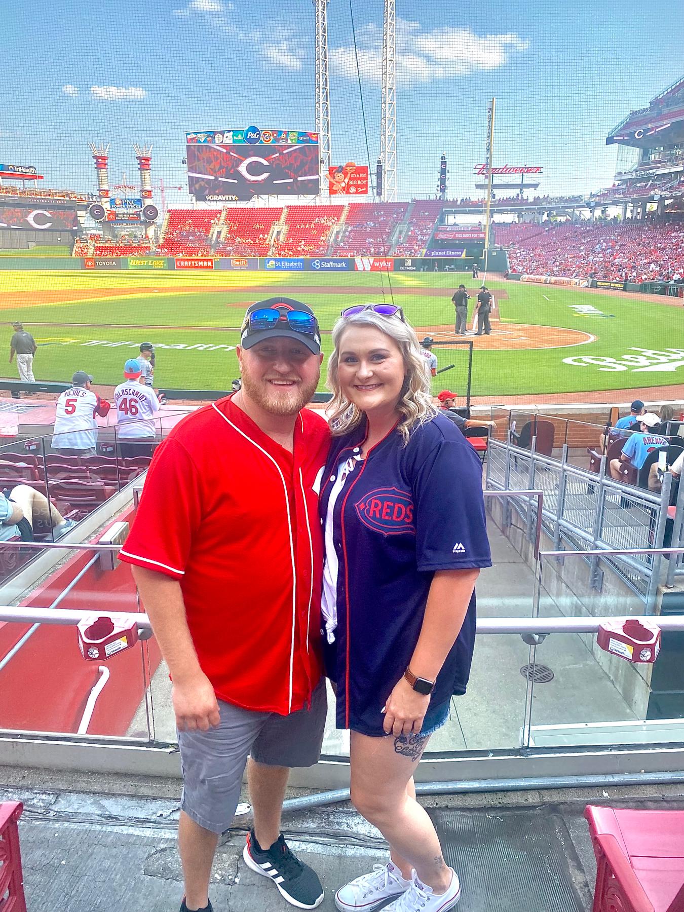 First Reds game ⚾️