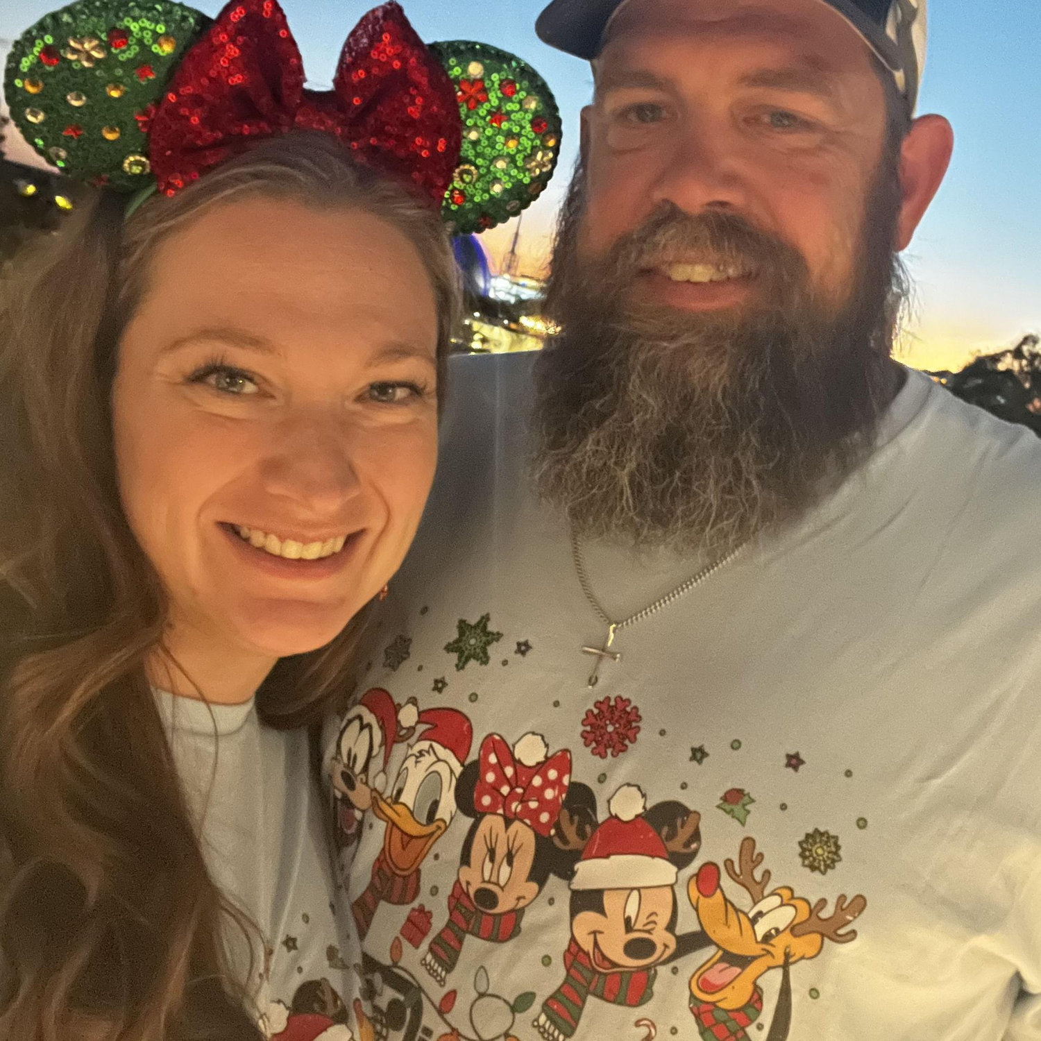Our first night at WDW...the day before he proposed.