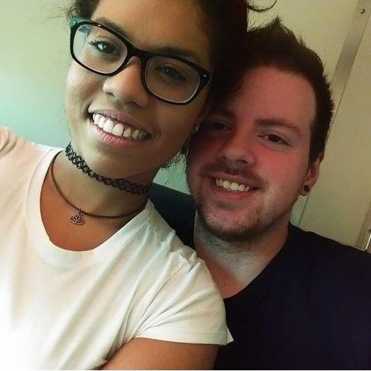 In the train going downtown