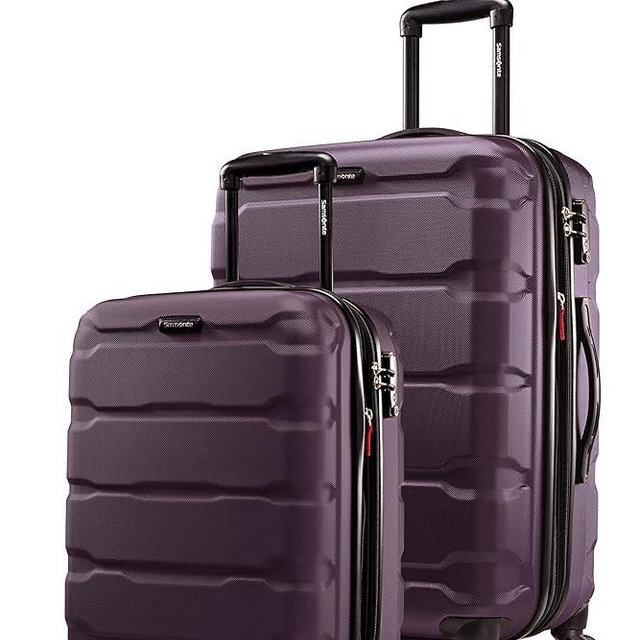 Samsonite Omni PC 2 Piece Set 20 and 24 Spinner (Purple)