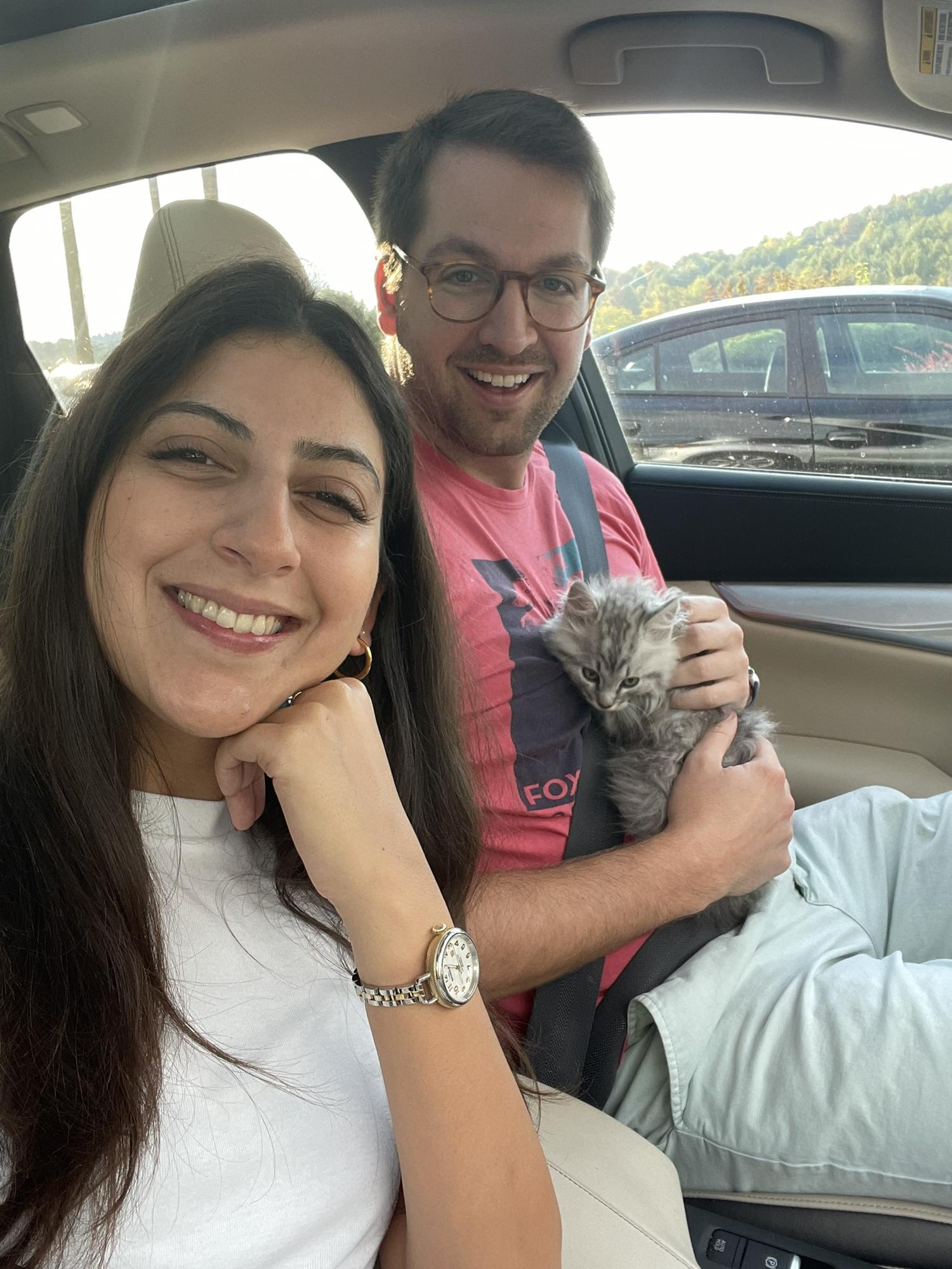 & then there were THREE. In October 2021, Braden & Mihika brought the other love of their lives home. Welcome home, Benny!