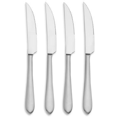 Flute Flatware 4-Piece Steak Knife Set