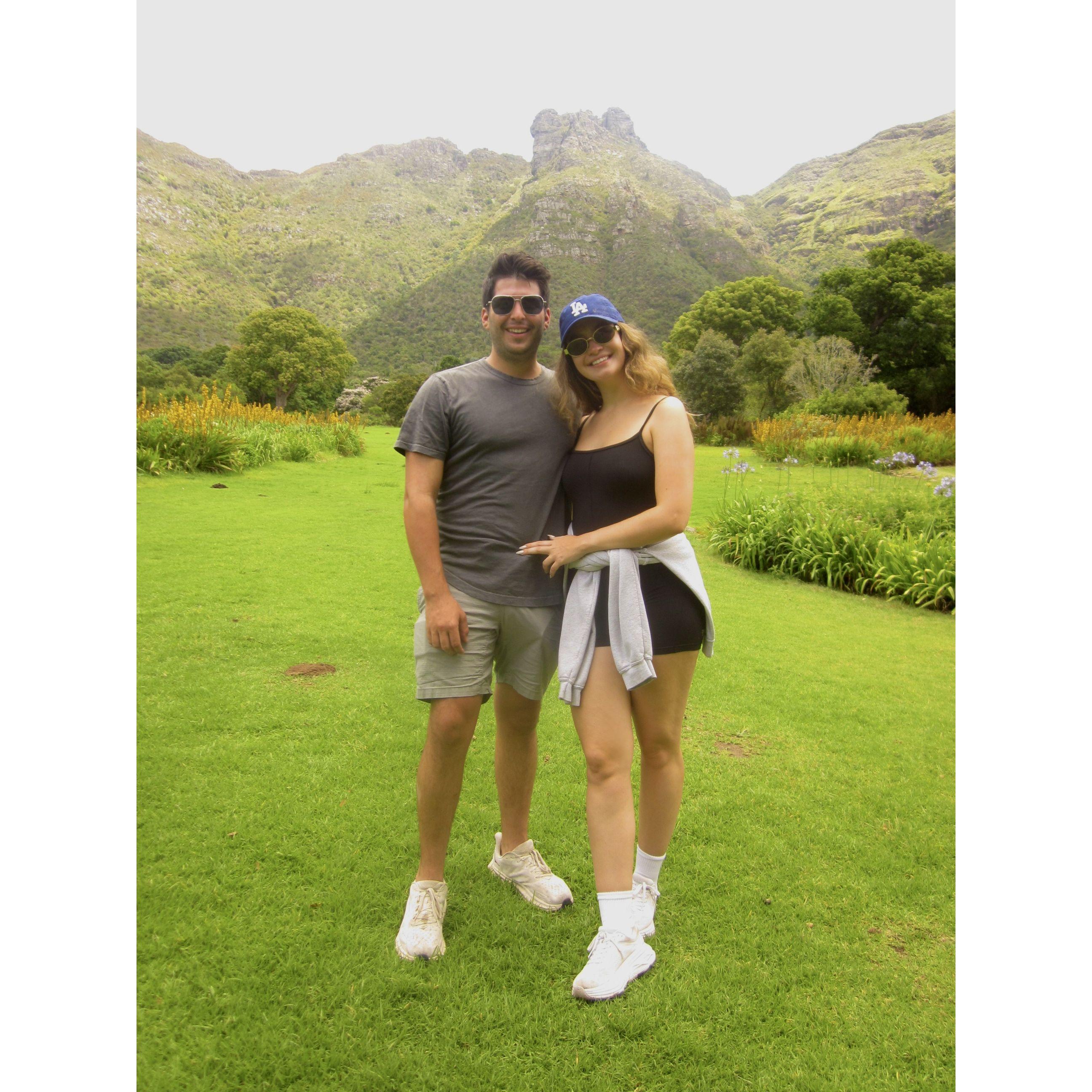 Visiting the Kirstenbosch Botanical Gardens!