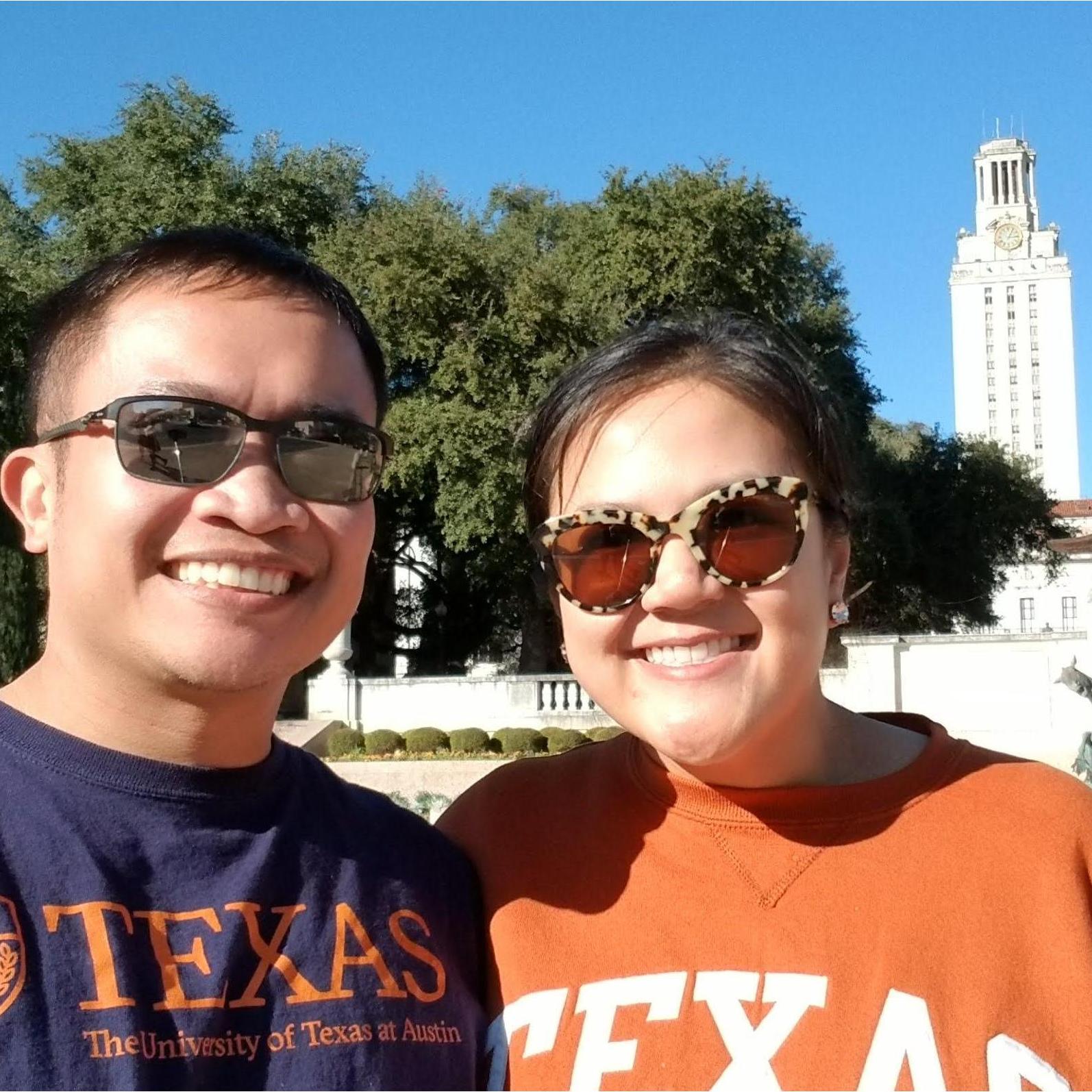 Campus crawl at our alma mater.
Texas Forever!