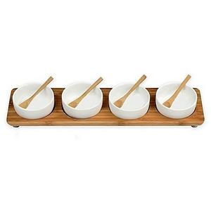 Picnic at Ascot 9-Piece Bamboo Entertaining Set