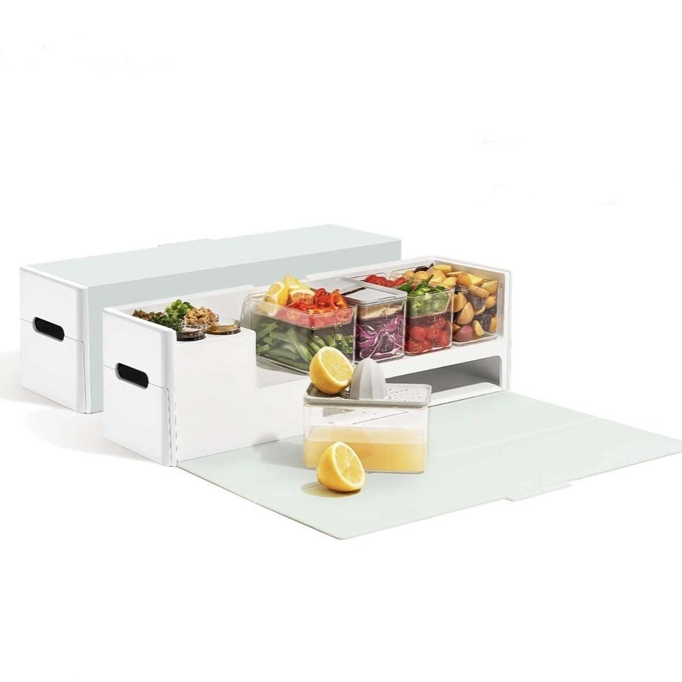 Prepdeck - All-in-One Hub for Cooking Prep & Kitchen Storage