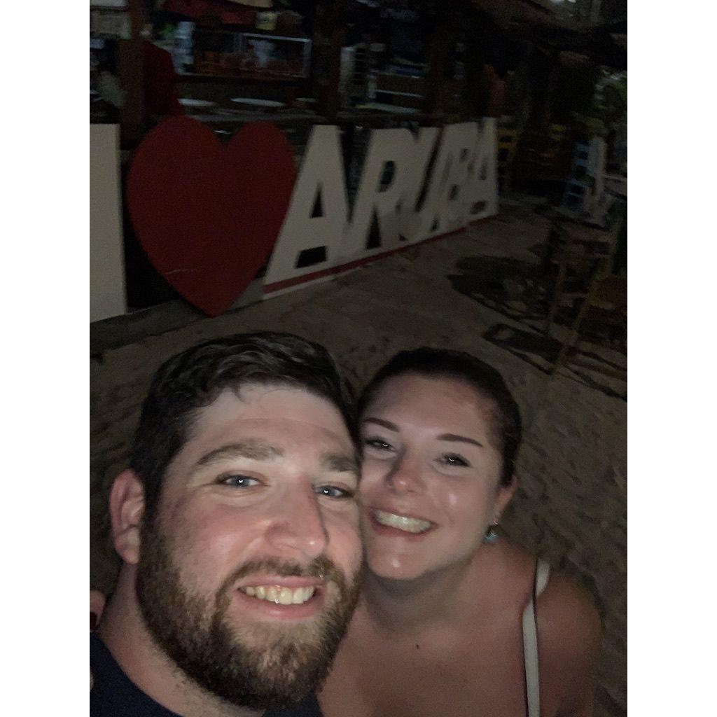 Winter 2020- Alex's first time in Aruba