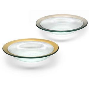 Annieglass Roman Antique Soup Bowl