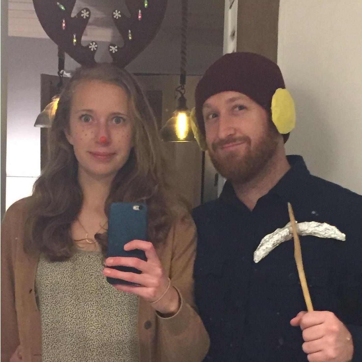 We misread the Christmas party theme