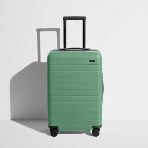 Hard Shell Carry-On Suitcase - Sea Green