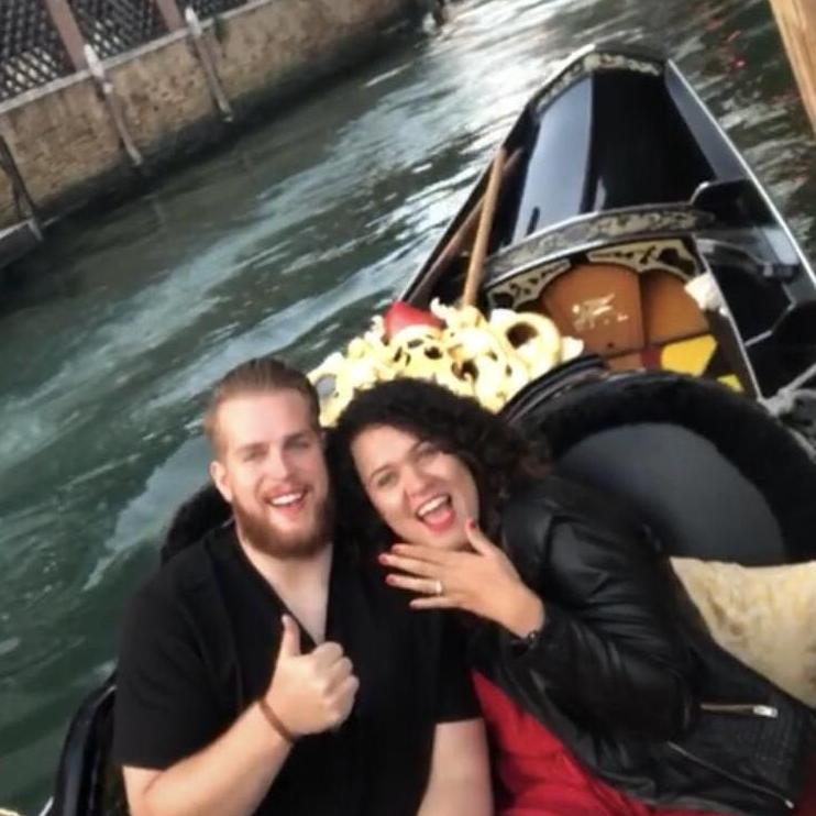 Where Travis proposed to Maya. Venice, Italy 4/7/2018