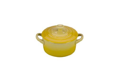 Le Creuset PG1160-081M Petite Round Casserole, 8 oz, Soleil