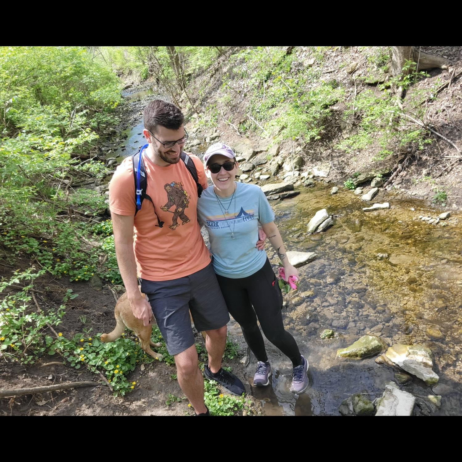 Hiking in Ohio, April 2022