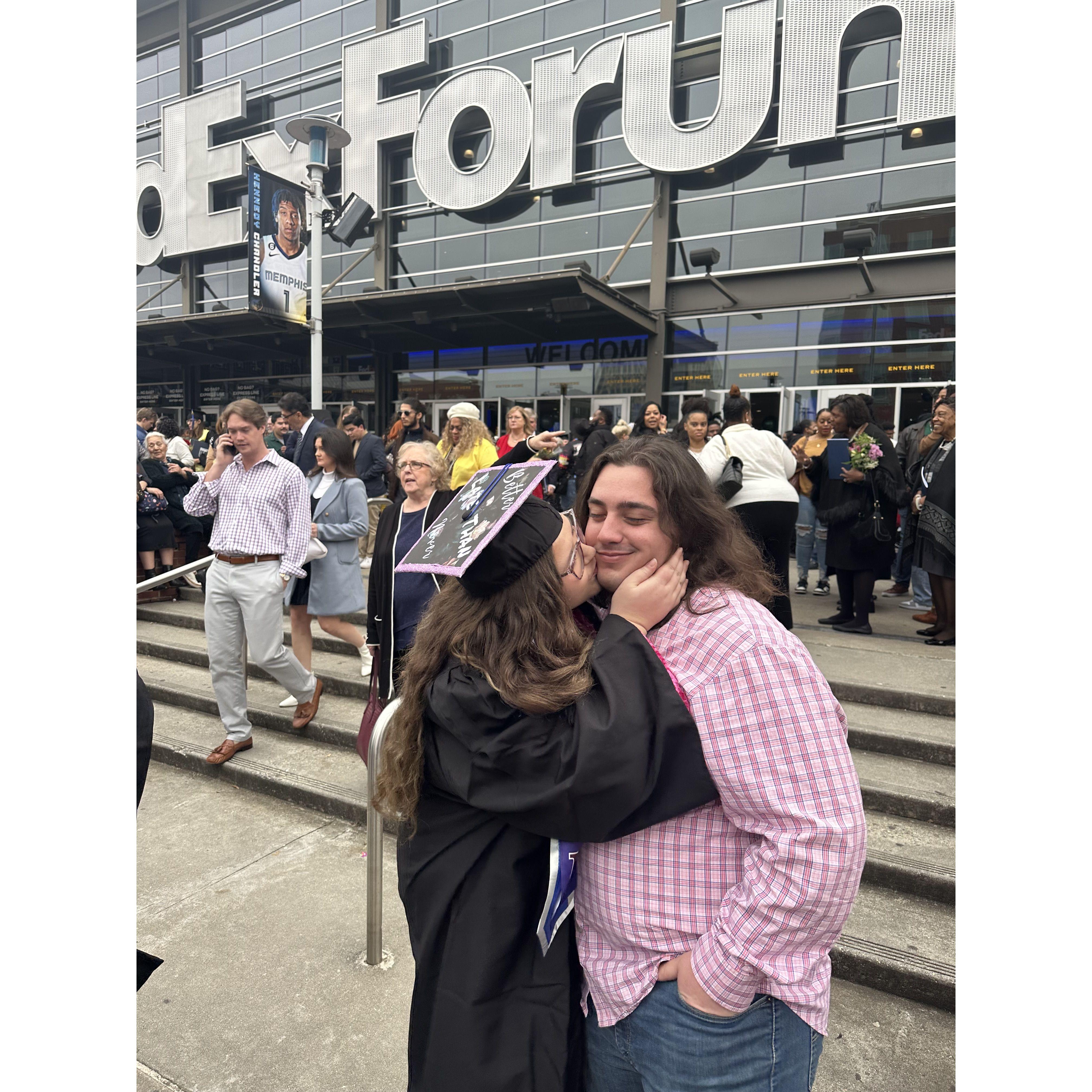 My college graduation... you see the reoccuring picture?!