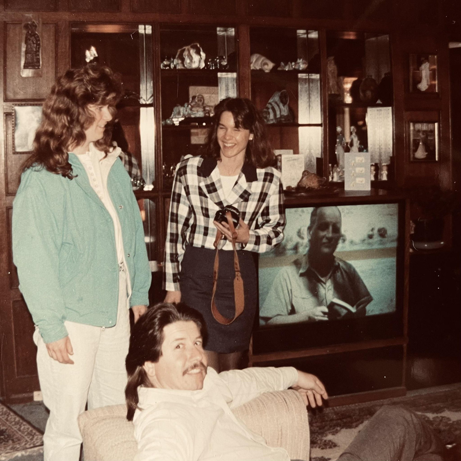 Laurie, Carolyn, and John - 547 Den