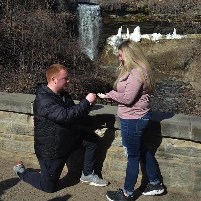 Austin proposed on 4-3-21