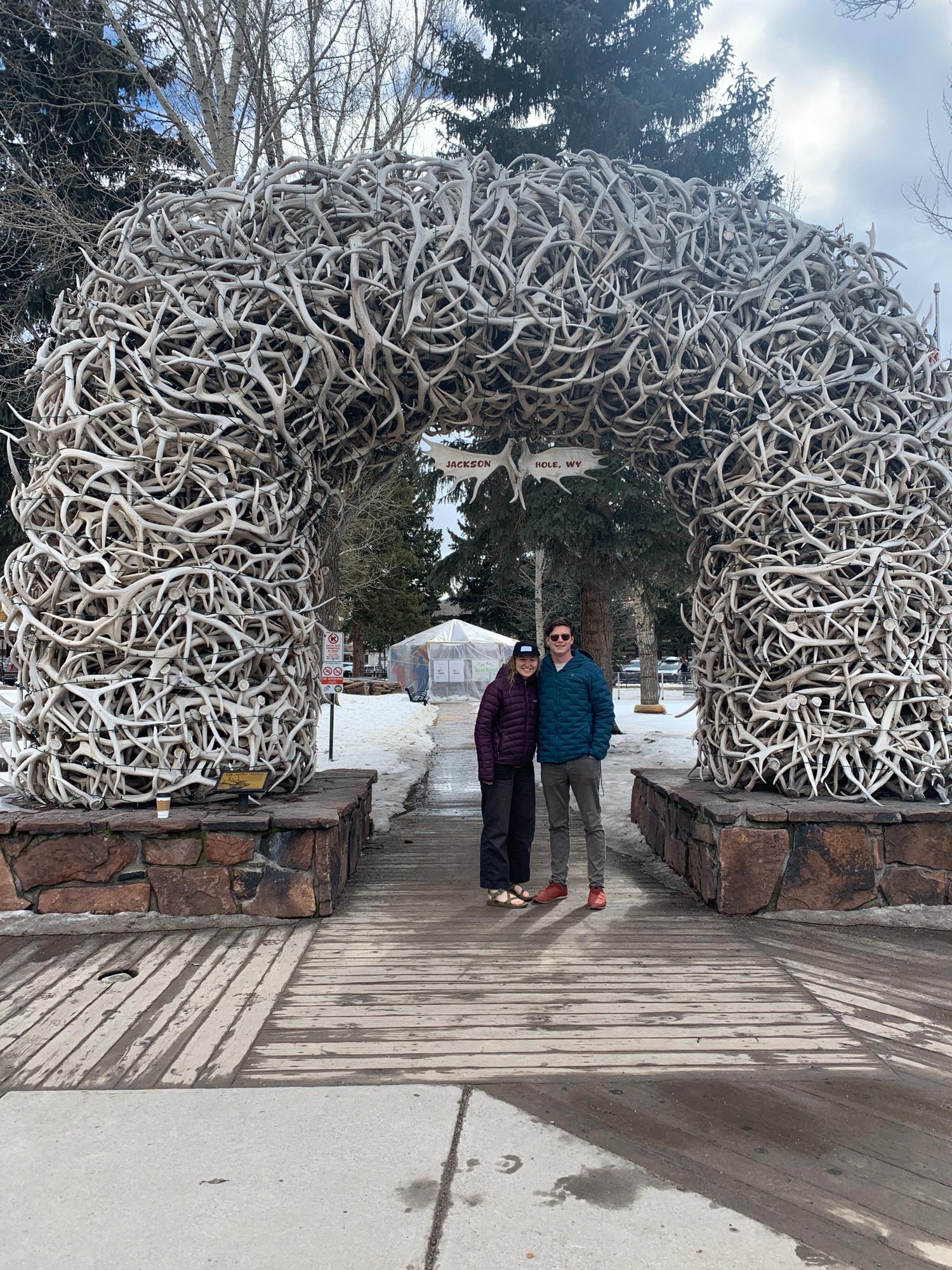 A spontaneous trip (our only kind) to Jackson, WY in March 2020