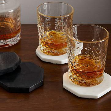 Stone Hexagonal Coasters (Set of 4)