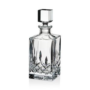 Waterford - Lismore Black Square Decanter Clear