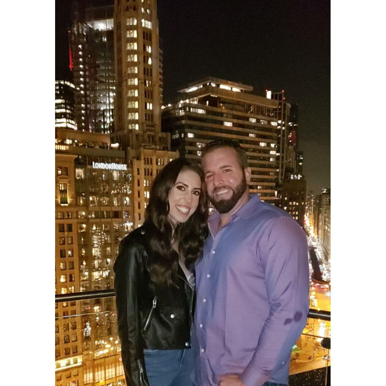 Chicago! Our dinner at Trump tower was AMAZING