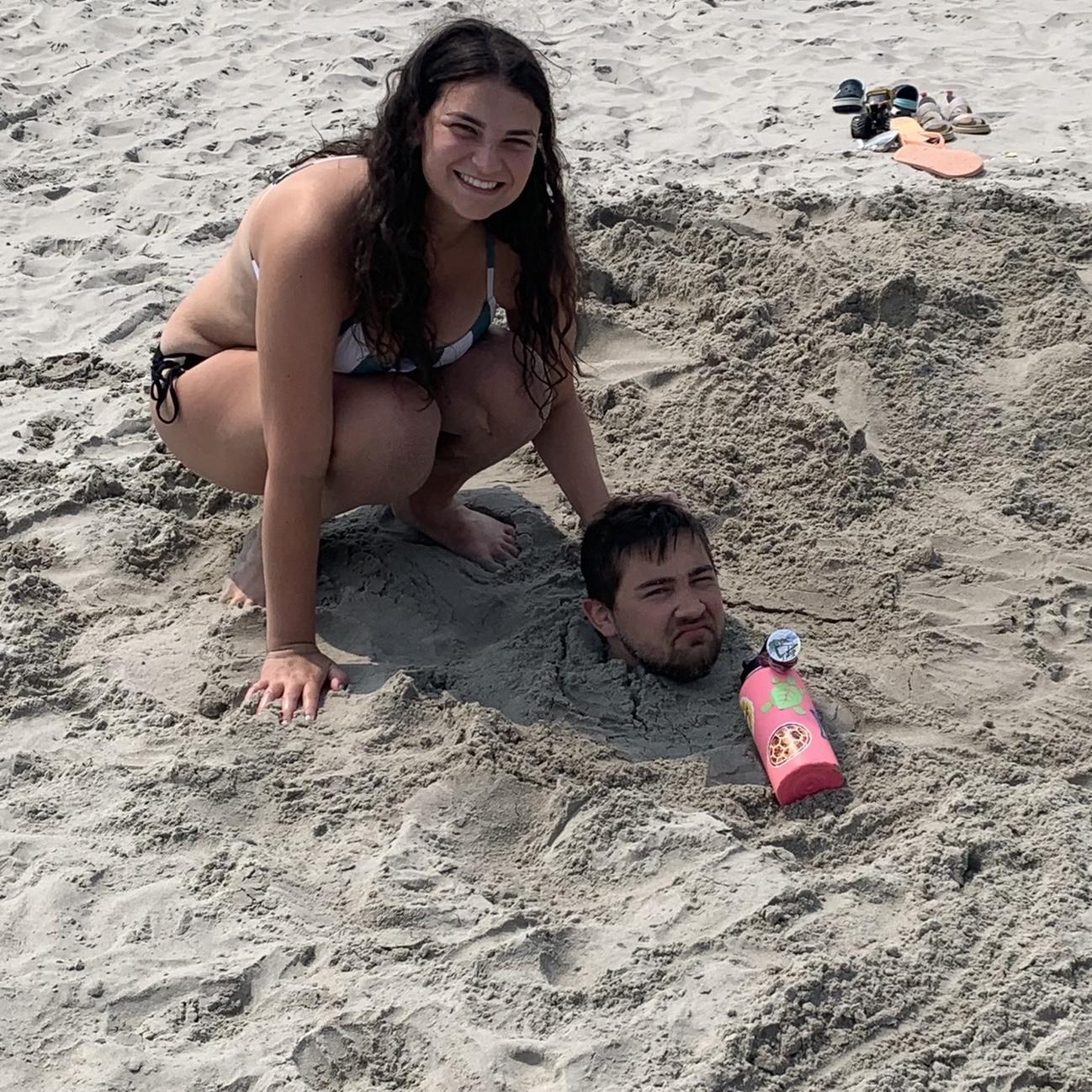 summer 2021 - beach with dietrich’s family