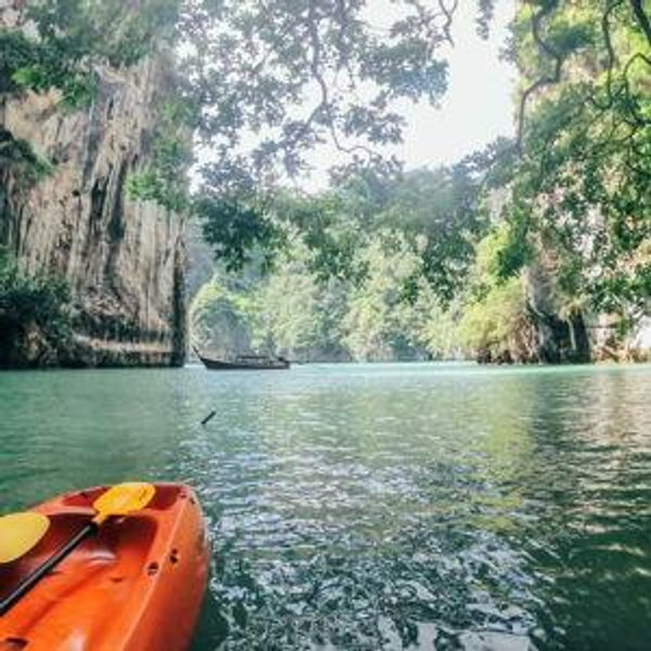 Kayaking in Khao Sok National Part